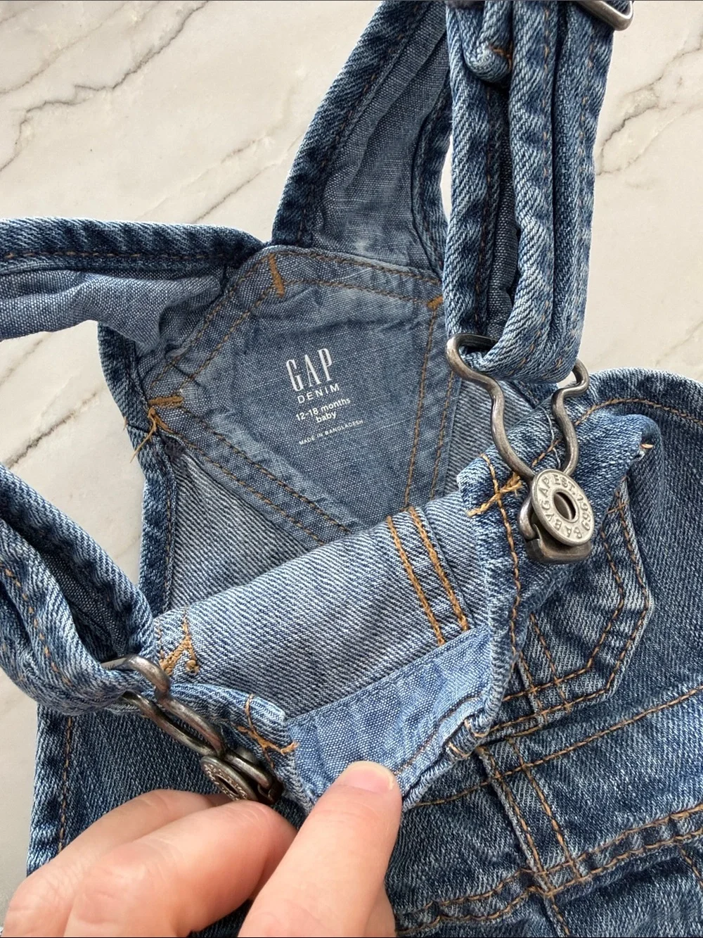 Baby Gap Denim Overalls